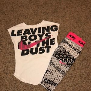 Toddler girl Nike outfit